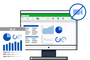 テレワークの図
