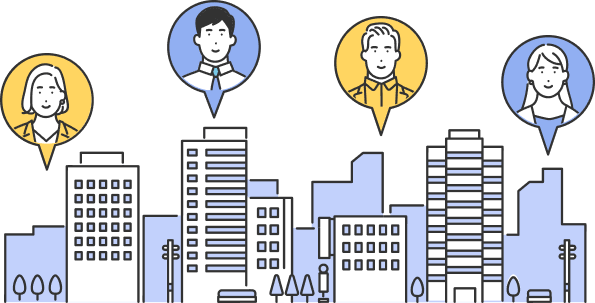 クラウドサービスのイメージ図