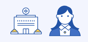 税務担当者の図