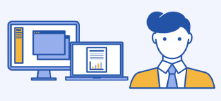 総務・情シス担当の図