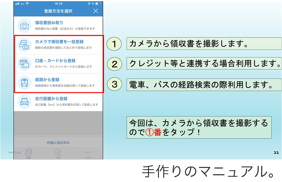 マネーフォワード クラウド経費マニュアル