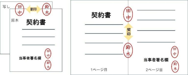契約書割印上下渡す – 割り印した書類はどちらを客へ渡すのか – AQYKH