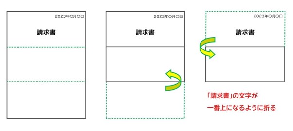 請求書は横書きで折りますか? _ 請求書 三つ折り 入れ方 – 請求書の封筒の書き方と手渡しをする場合 – ZXUX