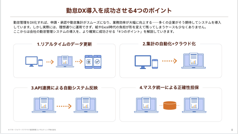 勤怠管理DXのあるあるなお悩みと再設計のポイント