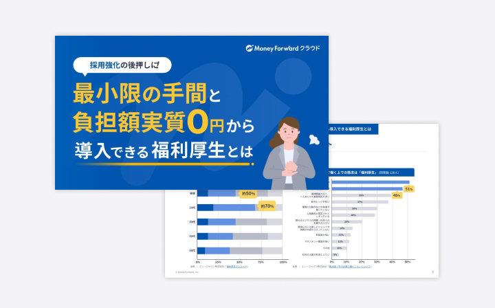 採用強化の後押しに!最小限の手間と負担額実質0円から導入できる福利厚生とは