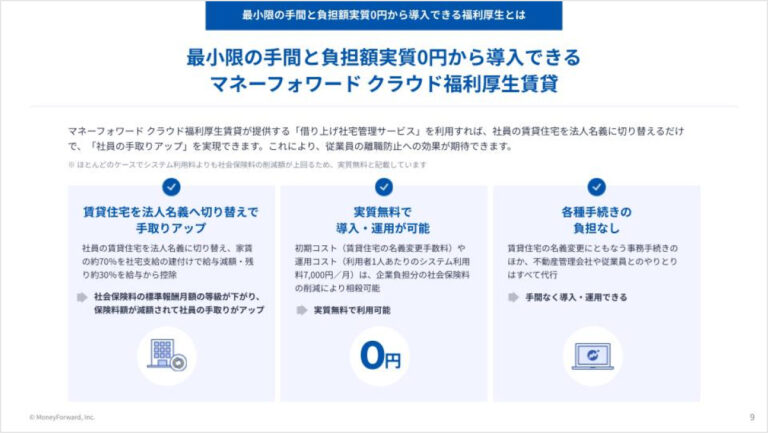 離職防止の後押しに！最小限の手間と負担額実質0円から導入できる福利厚生とは