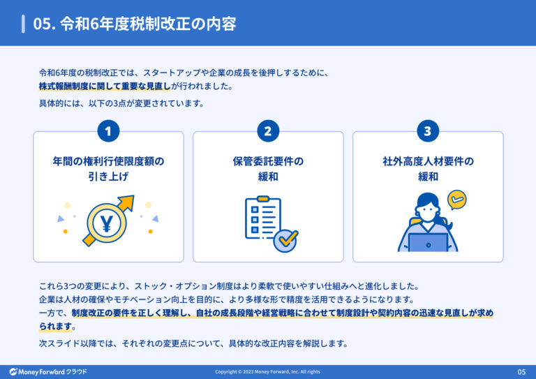 令和7年度最新版 ストック・オプション丸わかりガイド！
