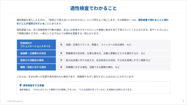 「面接官によって評価が違う」を解決する 自社基準を作る適性検査活用ガイド
