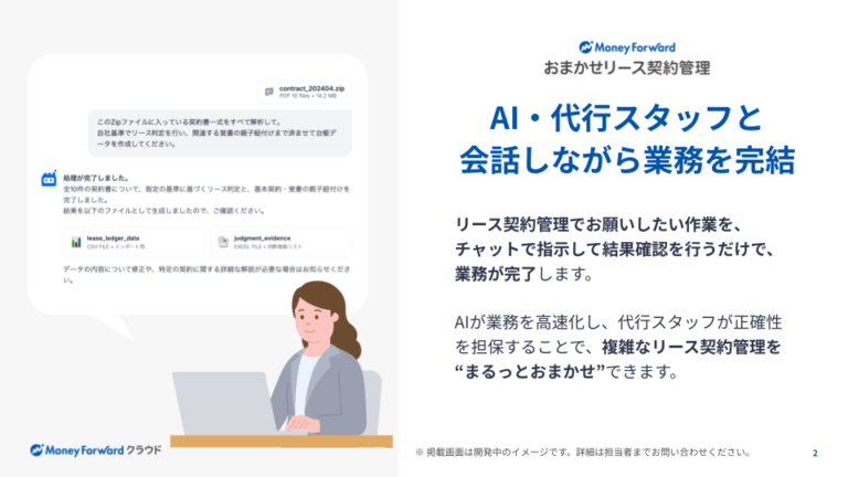 おまかせリース契約管理 サービス資料