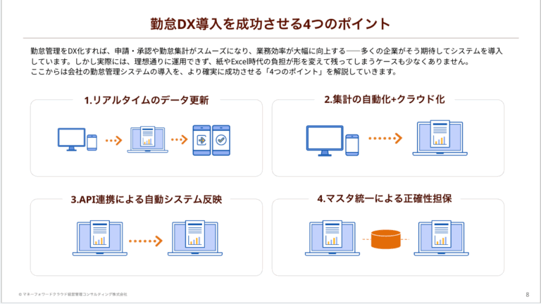 勤怠管理DXのあるあるなお悩みと再設計のポイント 