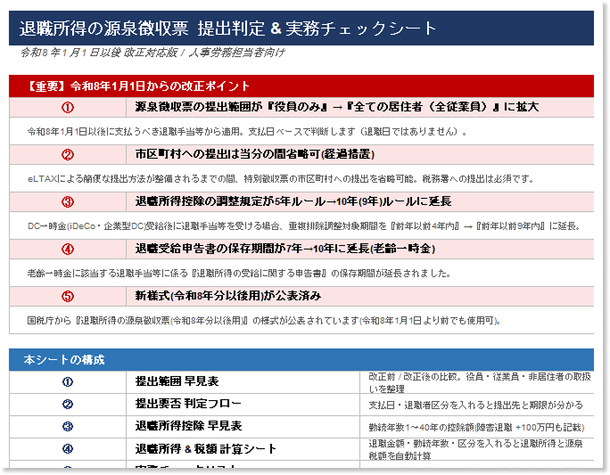 「全従業員分を税務署へ提出」の対応は済んでいますか？