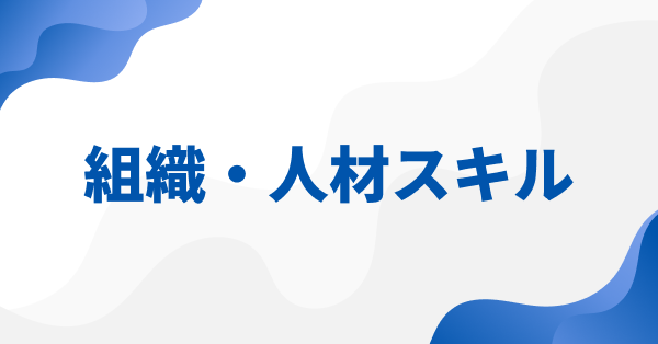 組織・人材スキル
