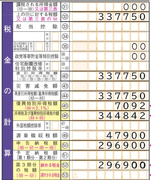 確定申告 FX 先物取引7