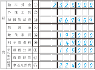 収支内訳書 白色申告 書き方51769-4