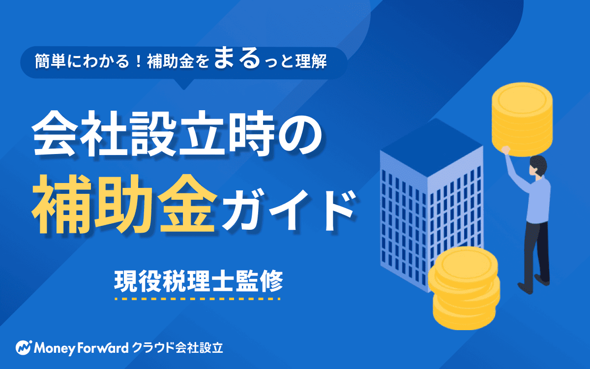 会社設立時の補助金ガイド
